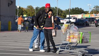 Asking Strangers For Food, On Thanksgiving Day, Then Paying For Their Groceries