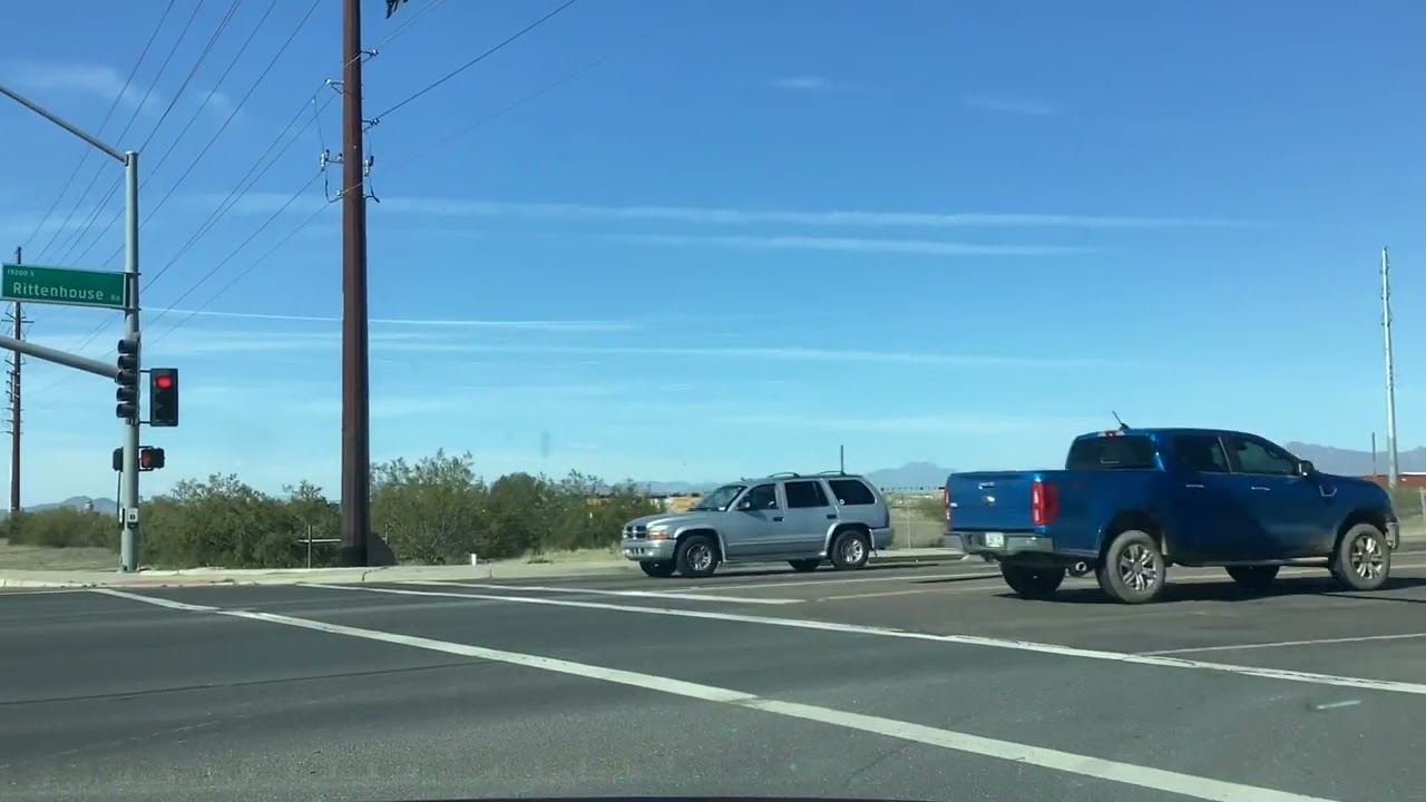 Chandler Local train passes Sossaman Rd