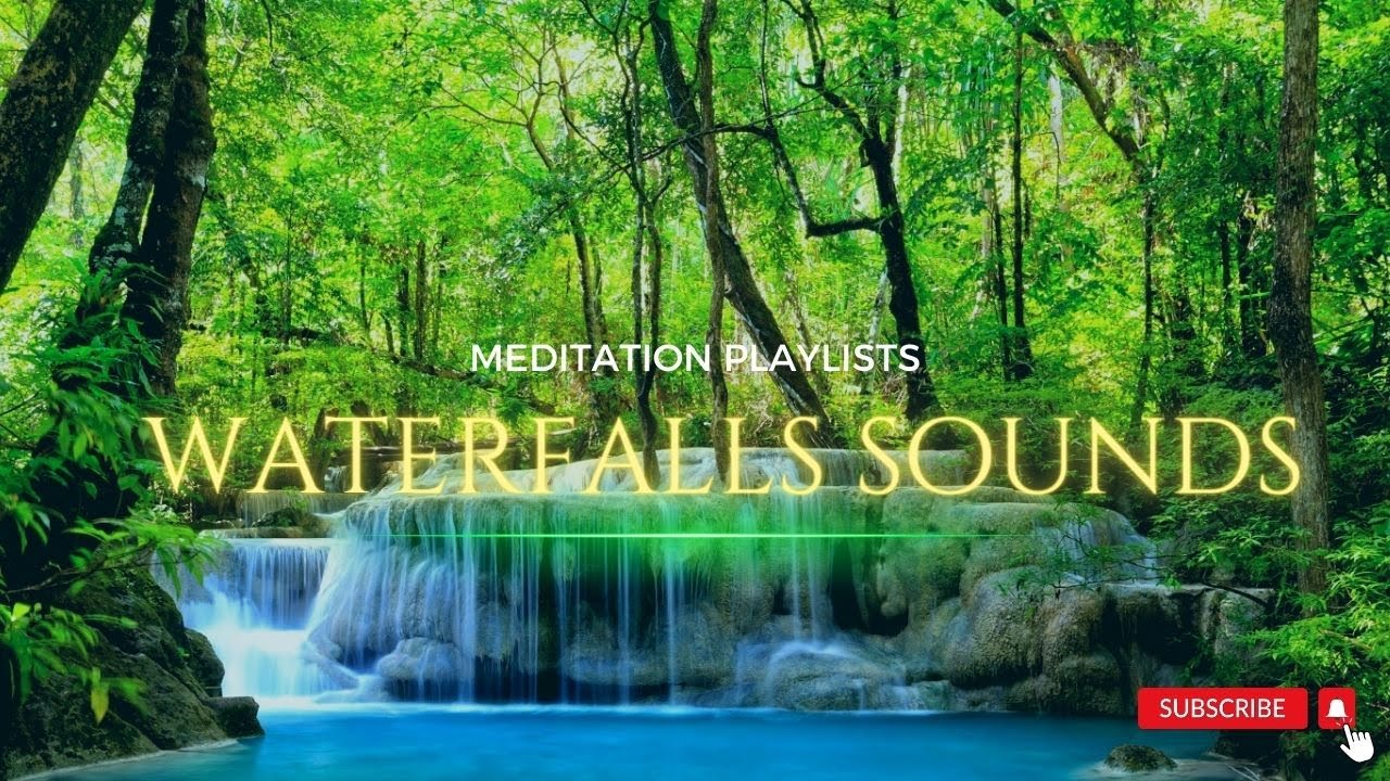Mindfulness Meditation Music With Waterfall Sounds • Relaxing Zen Music ...