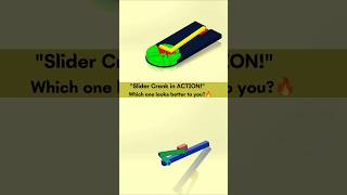 😳Amazing Slider Crank Mechanism! solidworks Animation