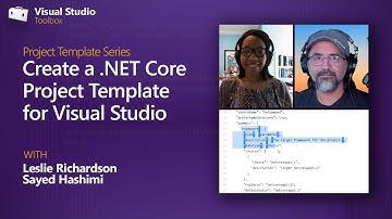 Create a .NET Core Project Template for Visual Studio
