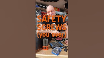 SAFETY SCREWS (extended) #repair #make #tutorial #diy #design #innovation #technology #tools