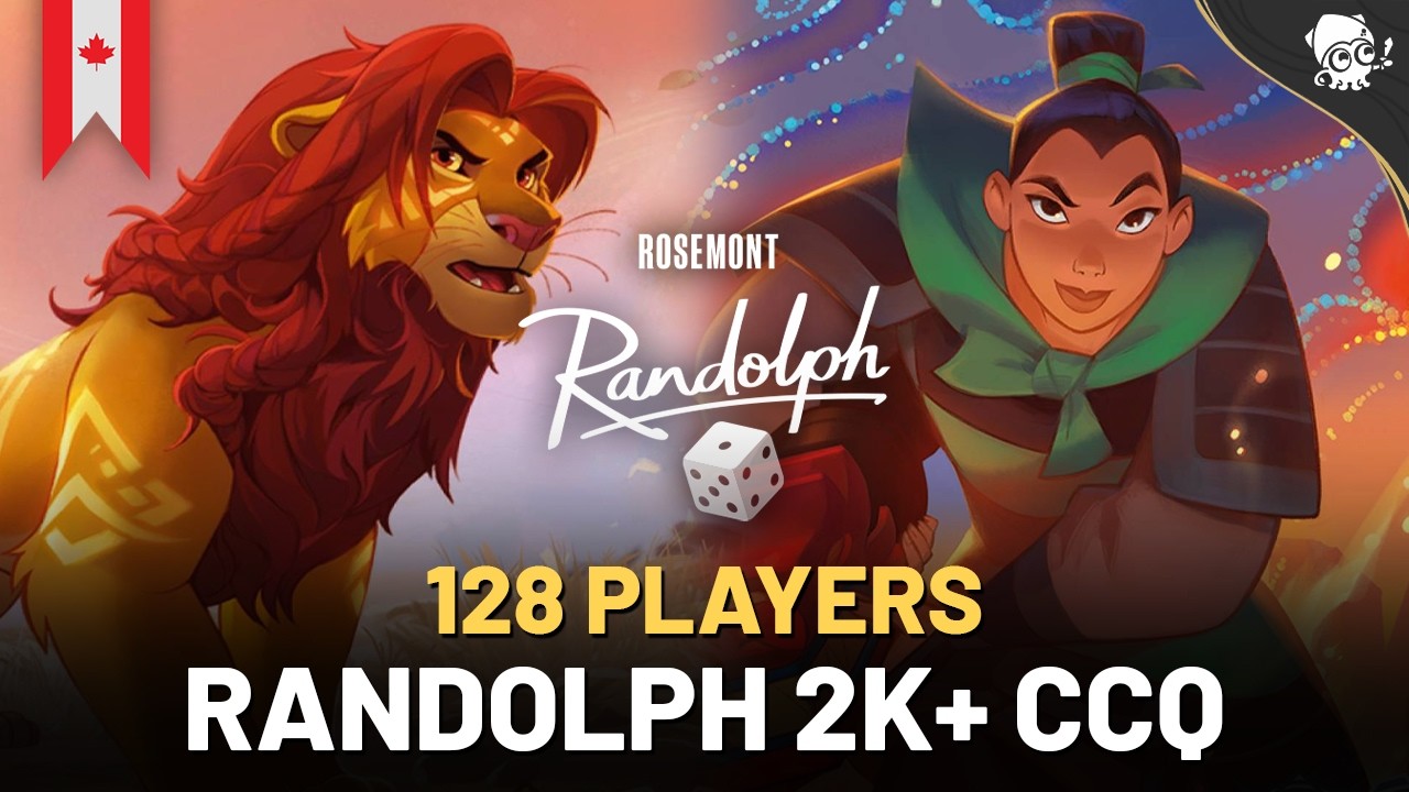 Randolph Rosemont 2K+ Disney Lorcana TCG CCQ Tournament | MORNING