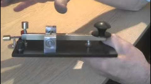 morse key home made