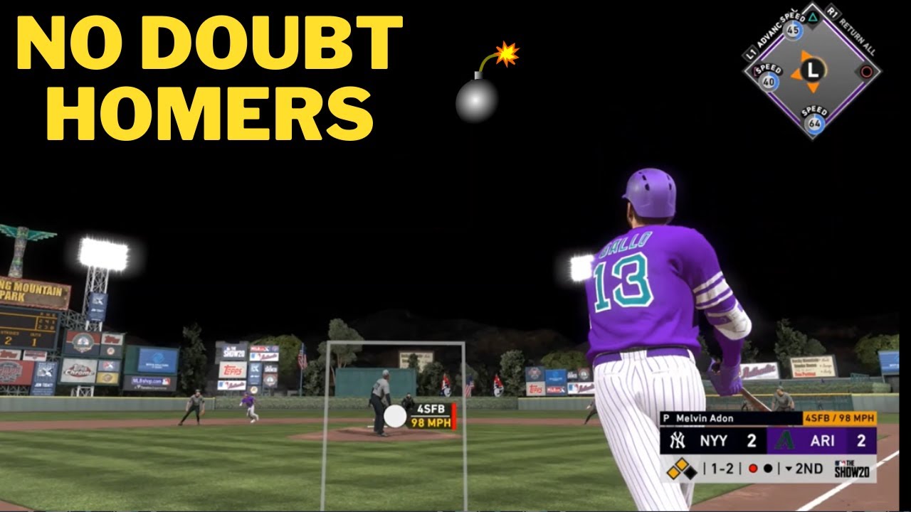 12 MINUTES OF NO DOUBT HOMERUNS IN MLB THE SHOW 20