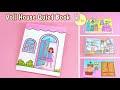 DIY Handmade Doll house Quiet Book | Paper Doll house | Busy Book for toddler | Paper Gaming Book