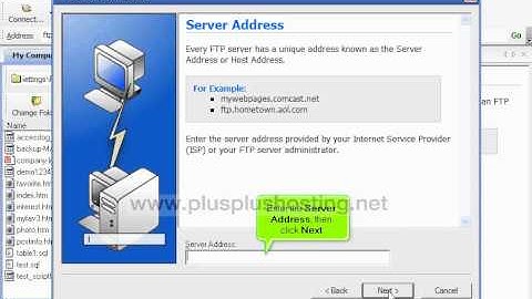 Configuring your website in WS FTP