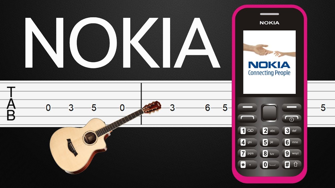 Звук звонка нокиа. Nokia на гитаре. Нокиа на гитаре табы. Nokia Tune на гитаре. Мелодия нокиа на гитаре.