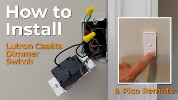 Easy Install Lutron Smart Switch, Pico Remote, w/HomeKit & Matter! #howto #smarthome #homeautomation