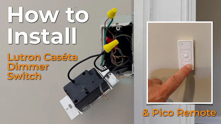 Easy Install Lutron Smart Switch, Pico Remote, w/HomeKit & Matter! #howto #smarthome #homeautomation