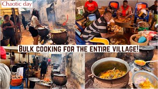 CHAOTIC VLOG: BULK COOKING FOR THE ENTIRE VILLAGE!