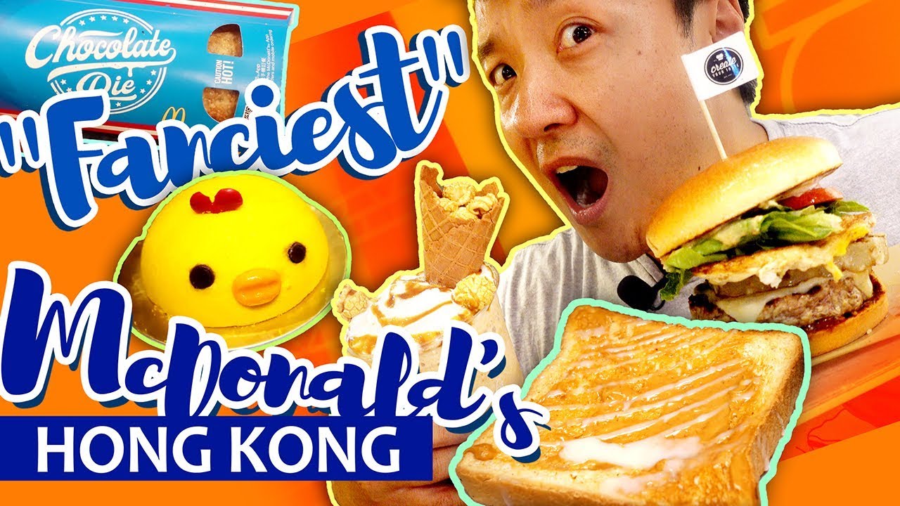 Trying The ‘FANCIEST’ McDonald’s in THE WORLD in Hong Kong | BEST McDonald