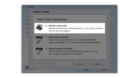 Epson WorkForce WF-M1560: Wireless Setup Using a Temporary USB Connection