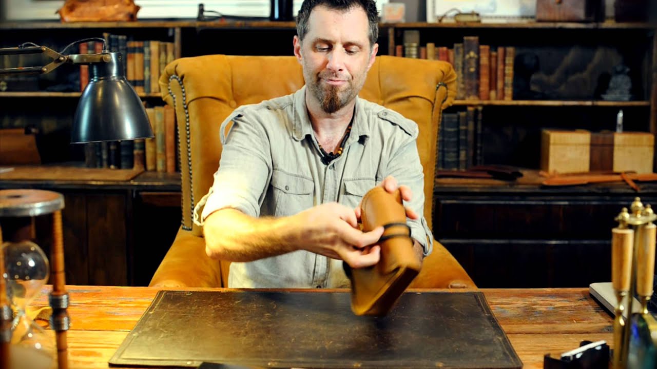 Leather Cable Bag, Saddleback Leather Co. YouTube