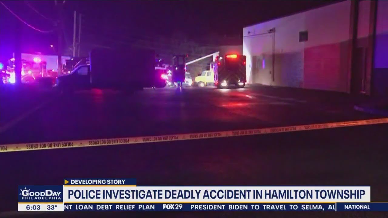Police investigate deadly accident in Hamilton Township - YouTube