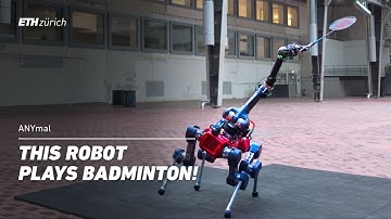 Watch a Robot Learn Badminton | Ein Roboter lernt Badminton