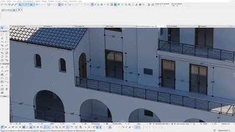 ARCHICAD Dimensioning in 3d document