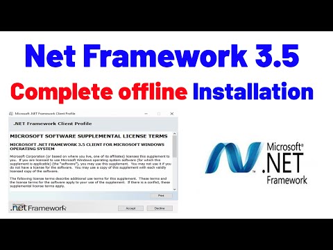 Video: Hoe gebruik ek Microsoft Net Framework?