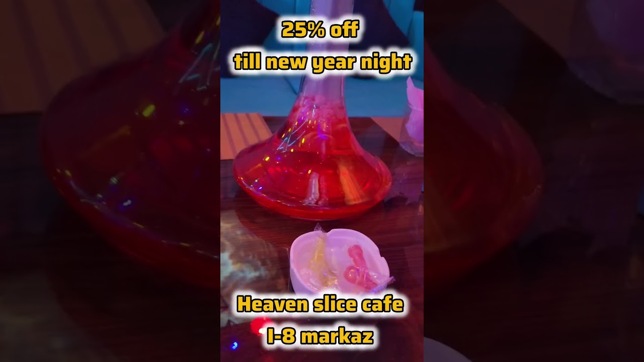 💨 Premium Shisha Deals at Heaven Slice Cafe 🎉 Don’t Miss Out – Book Now! 