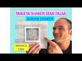 TARJETA SHAKER CARD SEMI FALSA😱TUTORIAL❤️FACIL Y RAPIDO😍COMO HACER😍MINI ALBUM MINIALBUM SCRAPBOOK