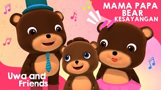 Mama Papa Bear Kesayangan - Lagu Dance Beruang Lucu