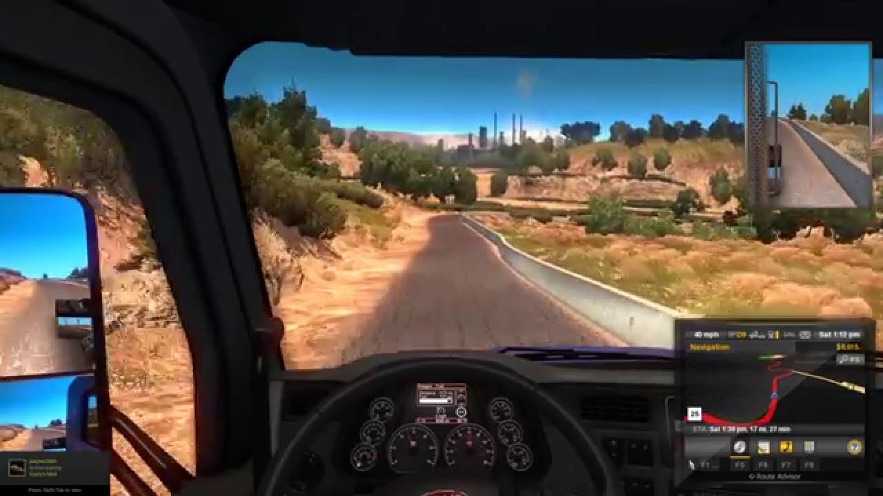 American Truck Simulator Gameplay Review - YouTube