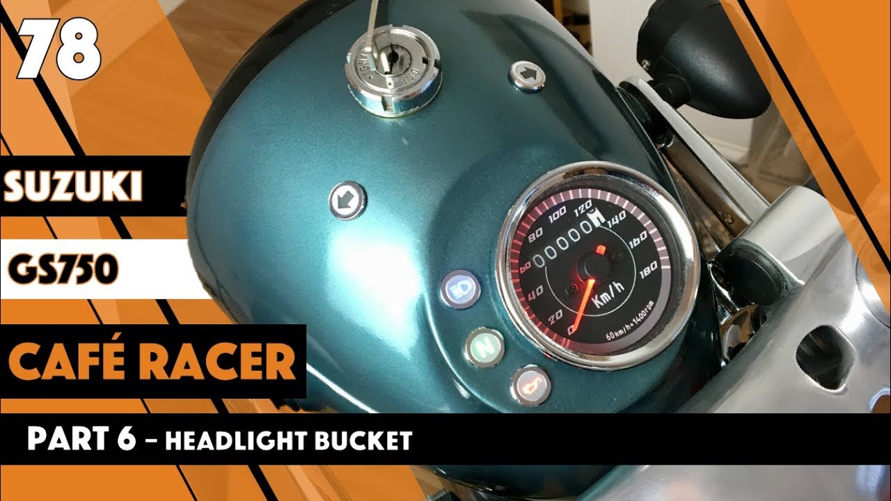 Motorcycle Headlight bucket Part 6 - YouTube