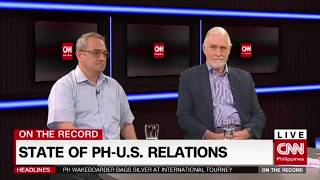 On The Record: State of PH-U.S. relations