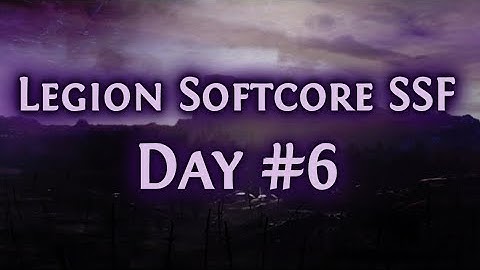 [Path of Exile Ladders] DAY #6 - Legion Softcore SSF - Top 20 - All Classes