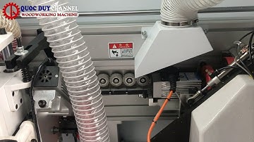 Máy dán cạnh tự động 6 chức năng SM-360 I Máy dán chỉ tự động