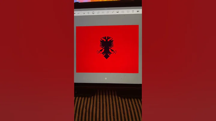 Albania flag drawing#albania#drawing#shortsfeed#shorts