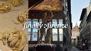 Florence Travel Diary: Pasta School, The Uffizi, and Renaissance Magic