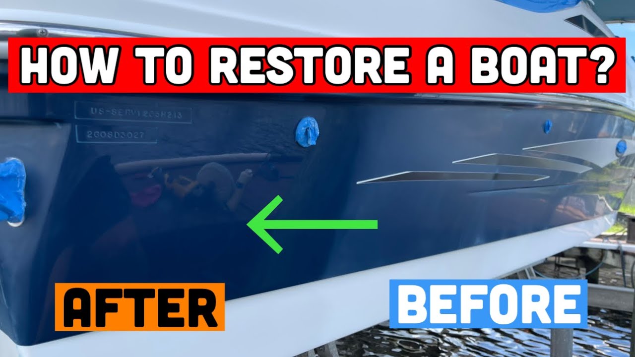 How to Restore a Boat on a Budget Oxidation Removal Ardex Super 600