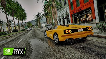 GTA 5: QuantV + Naturalvision Evolved + ReShade  | Ultra Realistic Graphics Mod | GTA V WITH RTX