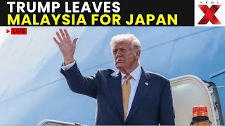 Trump Departs LIVE: Trump Departs Malaysia for Japan After ASEAN Summit Meetings with Leaders