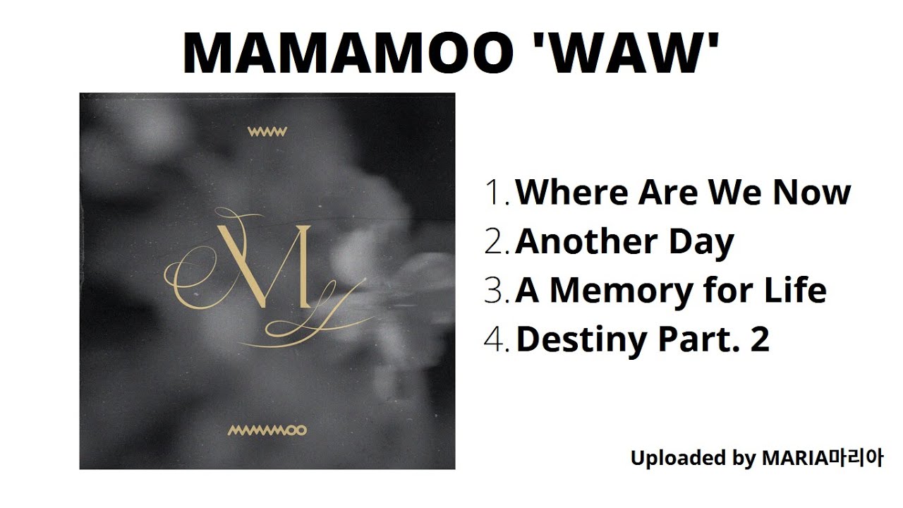K-POP・アジア MAMAMOO MMT WAW K-POP・アジア MAMAMOO MMT WAW WAW (EP) - Wikipedia