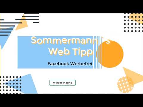 Facebook Videos Werbung los werden