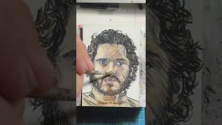 Robb stark watercolor