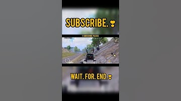 Wait for End #shorts #pubgmobile #bgmi #shortvideo #short #pubglover #pubgshorts #viral #pubg #1vs4