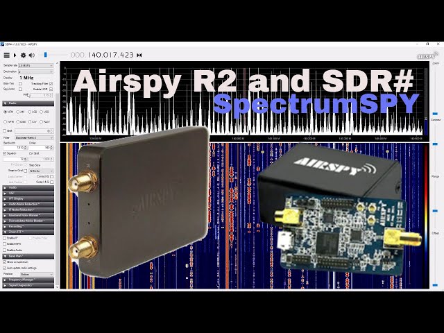 Airspy R2 and SDR sharp Part 1