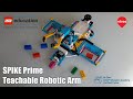 LEGO SPIKE Prime Teachable Robotic Arm