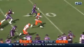 Nick Chubb’s CRAZY 88-YD TD! Week 4 Browns vs Ravens