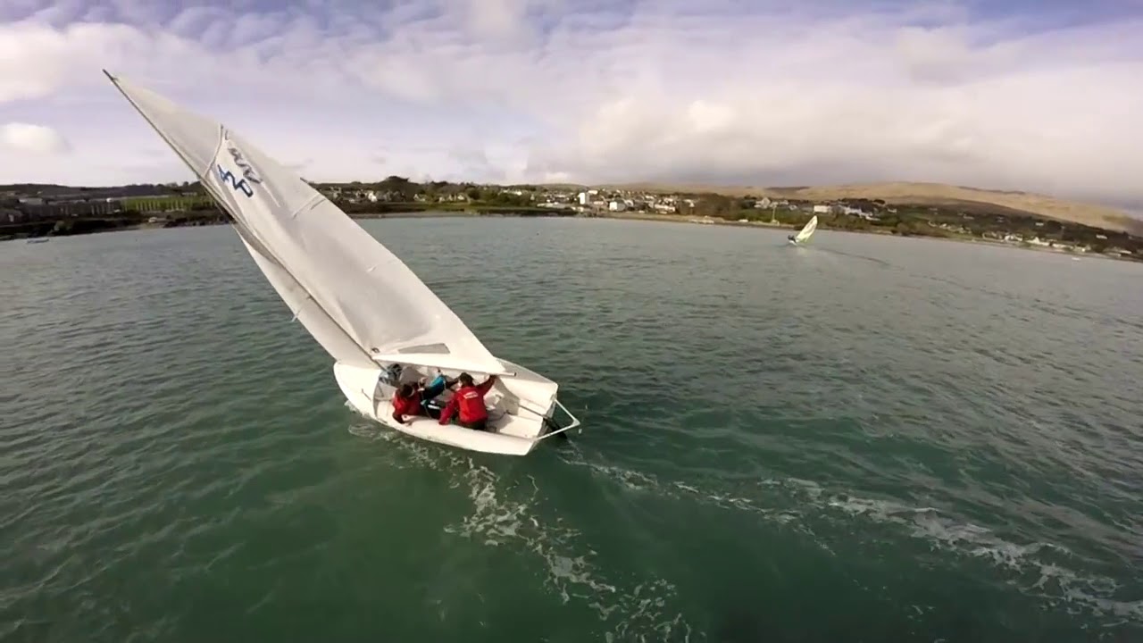 David Harte and the Irish Sailing SBSS Dinghy Instructor