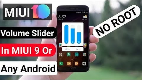 HOW TO GET MIUI 10 VOLUME SLIDER ON ANY ANDROID|WITHOUT ROOT||MIUI 10|VOLUME PANEL