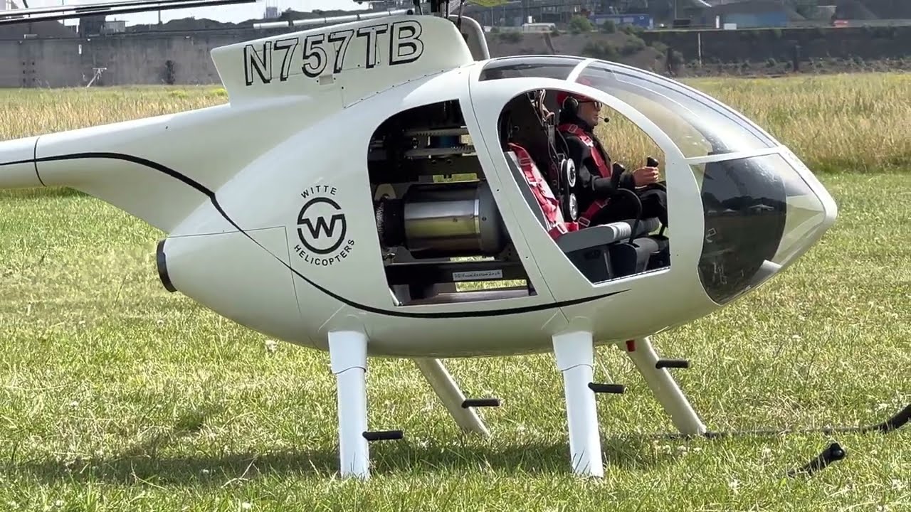 RC Hughes 500E SCALE Turbine | Stefan Witte | Carbon Edition | Jetcat PHT3 V2 |  #helidayduisburg