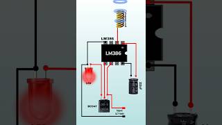 LM386 Mobile Tracker | DIY in 5 Minutes #shorts #gadgets