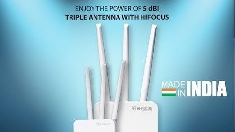 HI-FOCUS 4G Wi-Fi Router Review | Plug & Online | Unboxing Hi-Focus 4g Wi-Fi Router