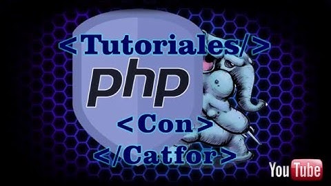 Introducción al PHP - Video Cero