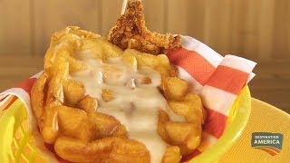 Bacon Chicken Skin Pop Deep Fried Masters