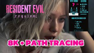 ¡Sale mal! 8K nativos y Path Tracing en RE: Requiem! ¡El consumo es brutal! RTX 5090 MSI Gaming Trio